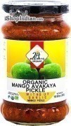 24 Mantra Organic Mango Avakaya Pickle without Garlic