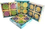 Mixed Designs Diwali Diya - 4 Pack