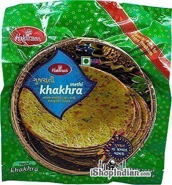 Haldiram's Khakhra - Methi (Fenugreek) Flavor