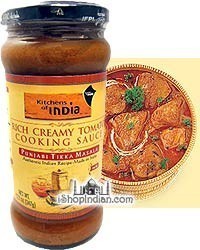 Kitchens of India Rich Creamy Tomato Cooking Sauce - Punjabi Tikka Masala