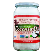 Hearty Naturals 100% Virgin Organic Coconut Oil - 30 oz