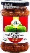 24 Mantra Organic Mango Avakaya Pickle with Garlic