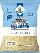 24 Mantra Organic Besan Flour / Gram Flour / Chickpea Flour -  2 lbs