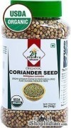 24 Mantra Organic Coriander Seeds - 5 oz jar