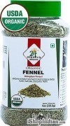 24 Mantra Organic Fennel Seed - 8 oz jar