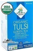 24 Mantra Organic Tulsi Green Tea Bags - 25 CT