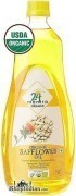 24 Mantra Organic Safflower Oil - 1 liter
