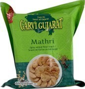 Garvi Gujarati Mathri Spicy Wheat Flour Snack