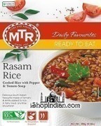 MTR Rasam Rice - Rice with Pepper and Tomato Soup (Ready-to-Eat)