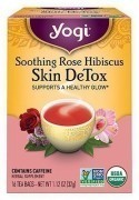 Yogi Soothing Rose Hibiscus Skin DeTox Tea