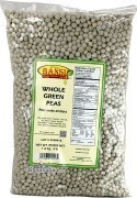 Bansi Whole Green Peas - 4 lbs