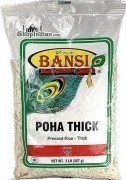 Bansi Poha Thick - Pressed Rice Thick - 2 lbs