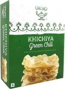 Deep Khichiya - Rice Crackers - Green Chilli