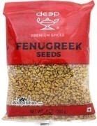 Deep Fenugreek (Methi) Seeds - 7 oz
