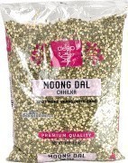 Deep Moong Dal Chhilka - Split Mung Beans (With Skin) - 4 lbs