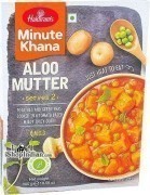 Haldiram's Aloo Mutter - Minute Khana (Ready-to-Eat)