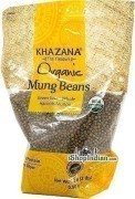 Khazana Organic Mung Beans (Green Gram Whole)
