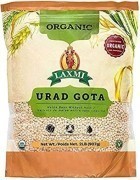 Laxmi Organic Urad Gota - Matpe Beans without Husk - 2 lbs