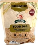 Laxmi Organic Toor Dal - 2 lbs