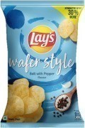  Lay's Wafer Style - Salt with Pepper Chips