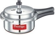 Prestige Popular Aluminum Pressure Cooker, 2 liter