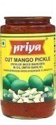 Priya Cut Mango Pickle with Garlic
