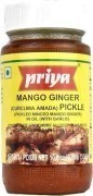 Priya Mango Ginger Pickle with Garlic