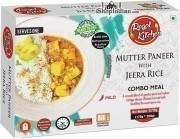 Regal Kitchen Mutter Paneer with Jeera Rice Combo Meal