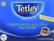 Tetley Premium Black Tea Bags - 80 count