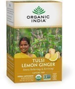 Organic India Tulsi Lemon Ginger Tea