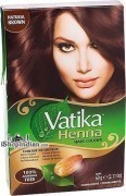 Vatika Henna Hair Colors - Natural Brown
