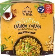 Passage to India - Veg Curry Bowl - Cashew Korma With Basmati Rice (Ready-to-Eat)