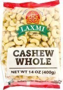 Laxmi Cashew Whole - 14 oz