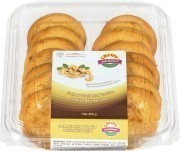 Crispy Cashew Shortbread Cookies 