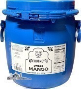 Aeroplane Premium Sweet Mango Chutney - 44 lbs Barrel