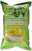 Garvi Gujarat Yellow Banana Wafers - 26 oz