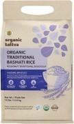 Organic Tattva Organic Traditional Basmati Rice - 10 lbs