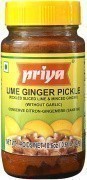 Priya Lime Ginger Pickle without Garlic