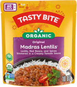 Tasty Bite Organic Madras Lentils - Original (Ready-to-Eat)