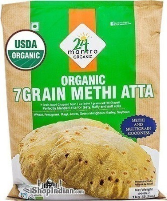 24 Mantra Organic 7 Grain Methi Atta / Flour