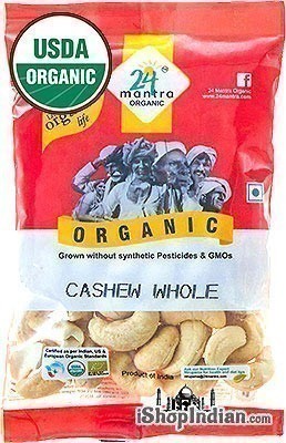24 Mantra Organic Cashew Whole