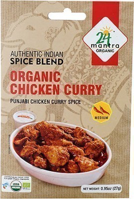 24 Mantra Organic Chicken Curry Spice Mix - Punjabi Chicken Curry Spice