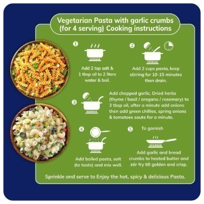 24 Mantra Organic Fusilli Pasta - Whole Wheat - Recipe