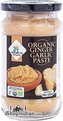 24 Mantra Organic Ginger-Garlic Paste