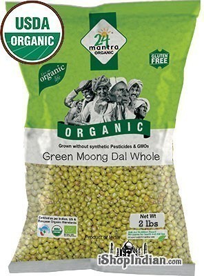 24 Mantra Organic Moong Whole (Mung Beans)