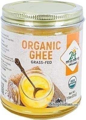 24 Mantra Organic Grass-Fed Ghee - 7.5 oz
