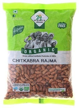 24 Mantra Organic Kidney Beans / Rajma (Himalayan Chitkabra Rajma)