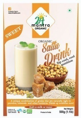 24 Mantra Organic Sattu Drink - Sweet