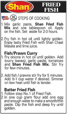 Shan Fish / Fried Fish Seasoning Mix