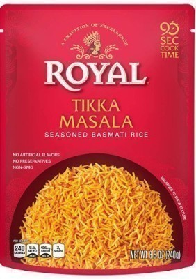 Royal Tikka Masala Seasoned Basmati Rice (Ready-to-Eat)